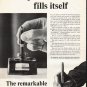1961 Parker Pen Ad "fills itself"