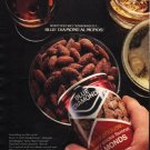 1980 Blue Diamond Almonds Ad "wet your whistle"