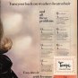 1965 Tecnique Color-Tone Ad "Turn your back"