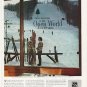 1963 Libbey Owens Ford Ad "Open World"