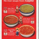 1963 Campbell's Soup Ad "He-man"