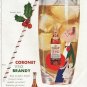 1958 Coronet Brandy Ad "Season's best"