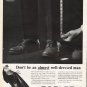 1961 Roblee Shoes Ad "almost well-dressed man"