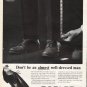 1961 Roblee Shoes Ad "almost well-dressed man"