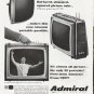 1965 Admiral Television Ad "New Admiral 21""