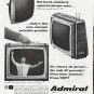 1965 Admiral Television Ad "New Admiral 21""