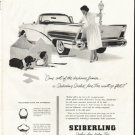 1958 Seiberling Tires Ad "Come out of the doghouse"