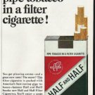 1965 Half and Half Cigarettes Ad "Great new taste"