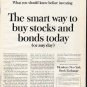 1961 Members New York Stock Exchange Ad "smart way"