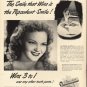 1948 Pepsodent Tooth Paste Ad "The Smile that Wins"