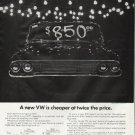 1965 Volkswagen Ad "A new VW"