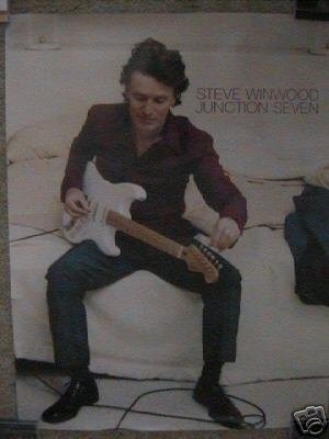 Traffic) Steve Winwood Junction Seven op '97 Promo Poster