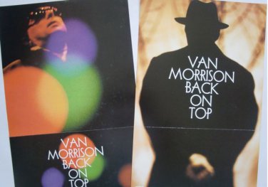 Them) Van Morrison Back On Top New op '99 Long Promo Poster.