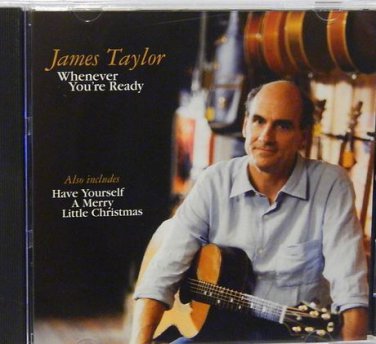Folk) James Taylor Merry Little Christmas New Promo PS CD Single