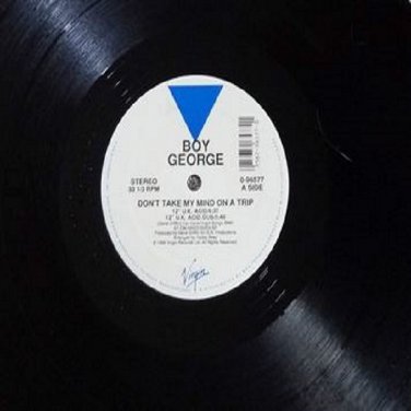 pop new wave culture club) Boy George Don't Take My Mind... EX dj promo 12"