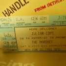 julian cope 1991 marquee club nyc EX used ticket stub #3