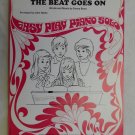 sonny & cher the beat goes on original 1967 piano ps sheet music
