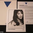 Donny R&B) Lala Hathaway A Moment '94 Press Kit + Photo