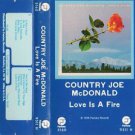 Fish Folk Rock) Country Joe Love Is A Fire Sealed Cassette