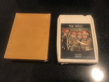 pete townshend the who odds & sods '74 VG+ 8 track tape