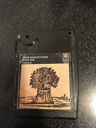 Steve Winwood & Traffic John Barleycorn VG Rare EFR+ 8 Track Tape
