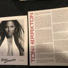 R&B) Toni Braxton More Than A Woman 2002 Custom Press Release & Photo