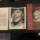 R&B) Roberta Flack Set The Night To Music Mint '91 Custom Press Kit + Photo