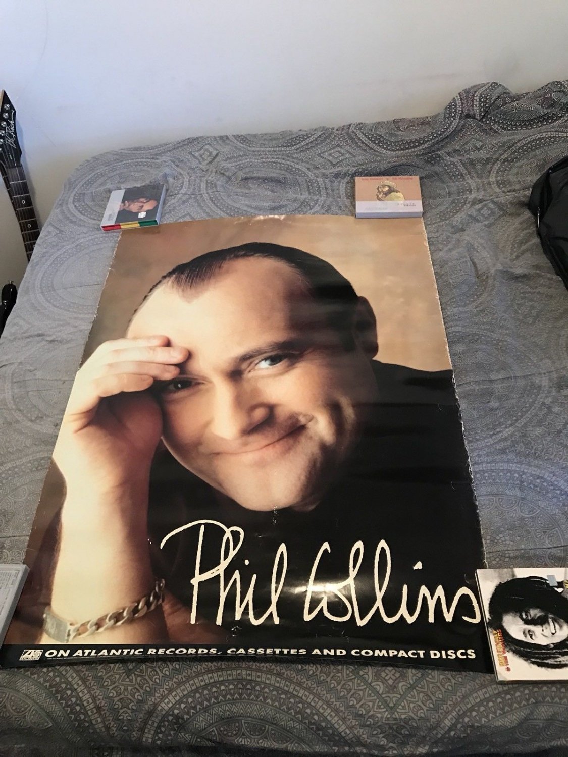 genesis] phil collins 1989 promo poster