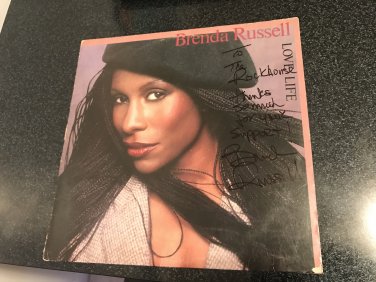 R&B) Brenda Russell Love Life Signed op '81 LP