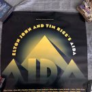 elton john aida rare broadway promo poster
