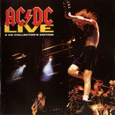 ac dc live collectors edition 2 cd set  + pc graphics