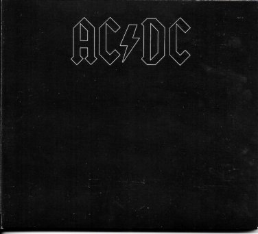 ac dc back in black remastered cd + pc graphics