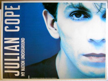 JULIAN COPE My Nation Underground Promo Poster