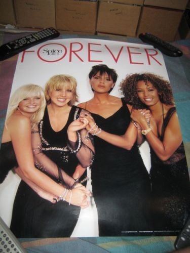 Spice Girls Forever New Promo Poster - scary posh wannabe