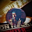 Jimi Hendrix VG 1970s Color Headshot Pinback