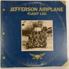 jefferson airplane flight log  2 lp set/booklet - starship volunteers hot tuna