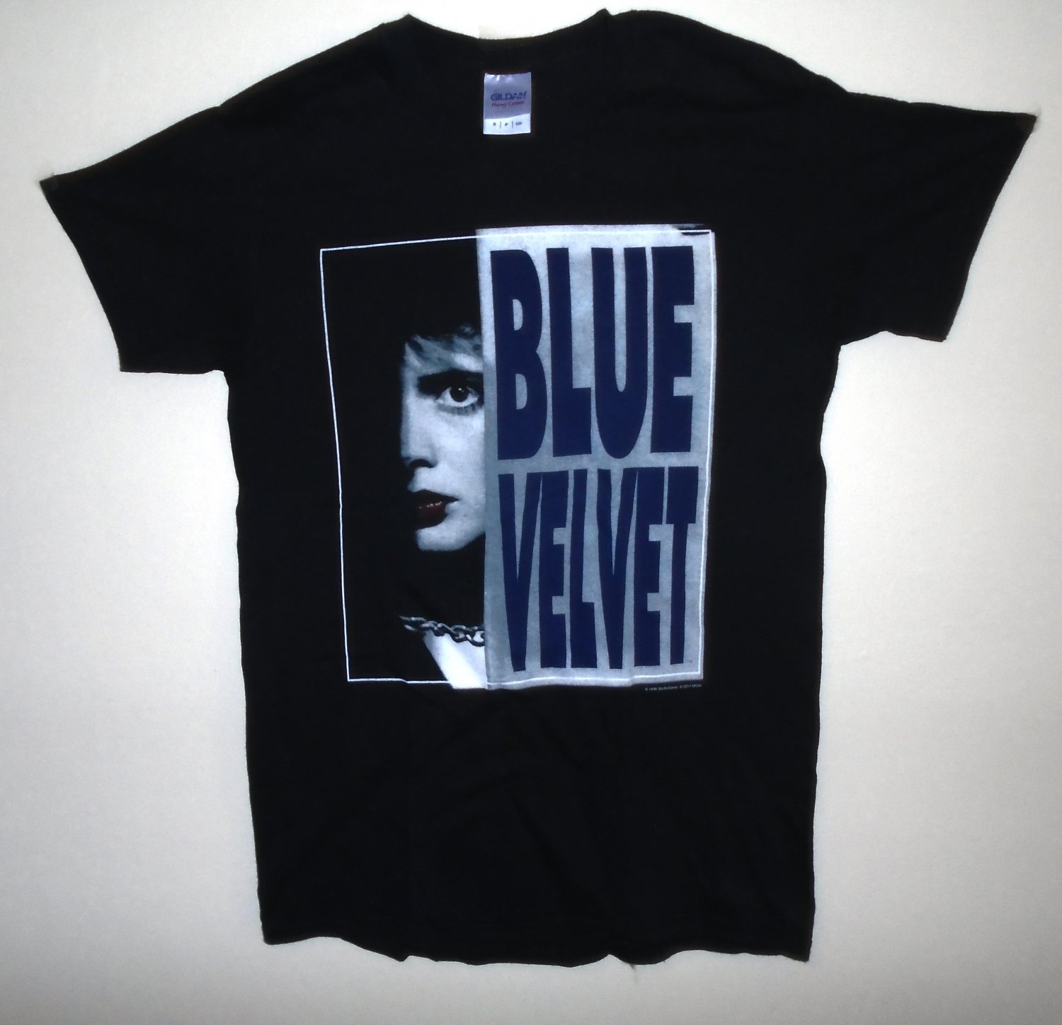 blue velvet 1986 vintage movie near mint s tee- dennis hopper psycho