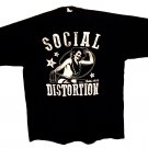 social distortion vintage 1990s estab 1978 girl logo tee - punk hardcore