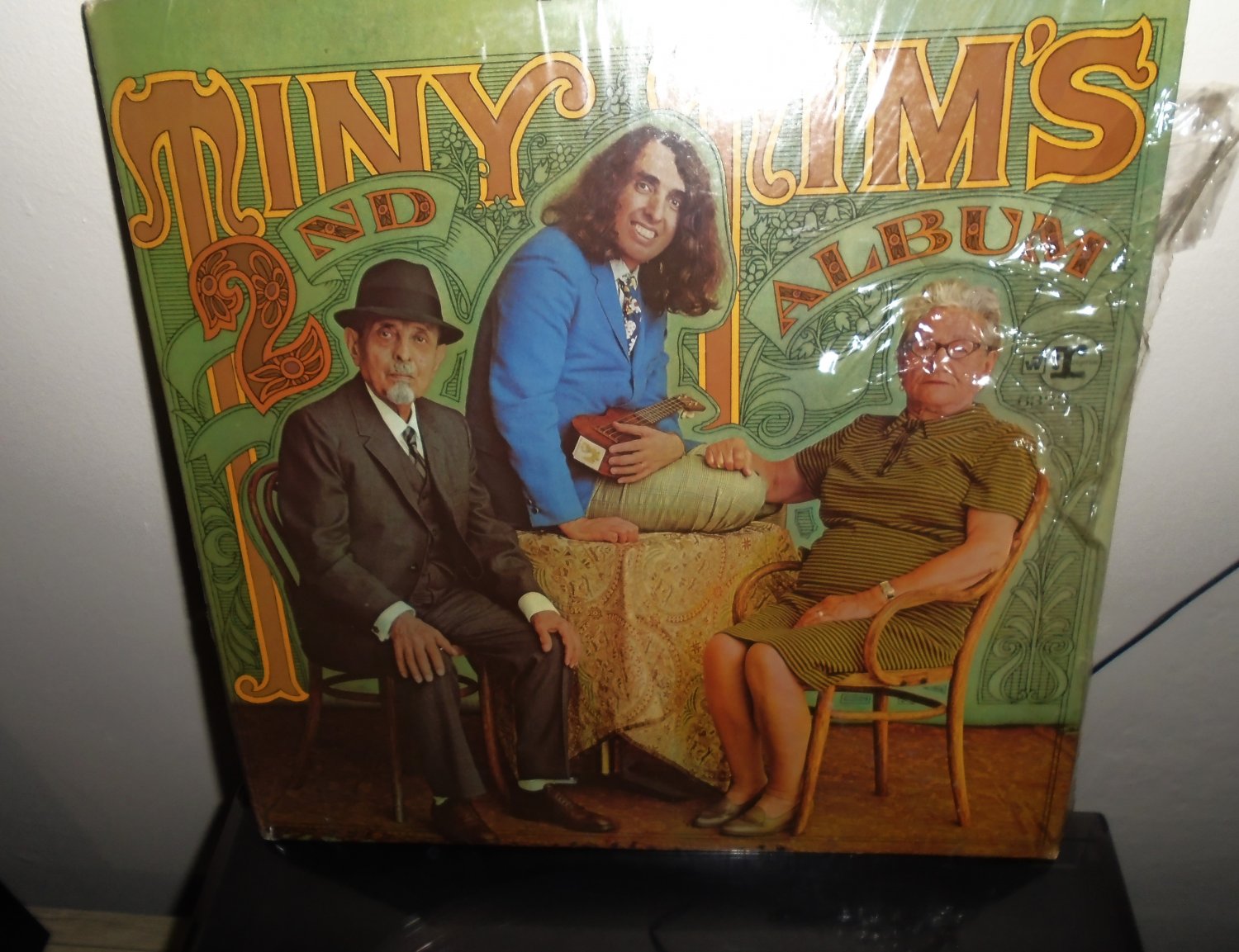 tiny tim 2nd lp/1969 1st print gatefold lp still in shrink wrap/ukelele vocals