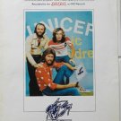 Gibb) Bee Gees Too Much Heaven VG+ '79 UNICEF PS Sheet Music Folder