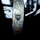 p&p music ocean sky blue PU new guitar strap 2016 - tough electric acoustic bass