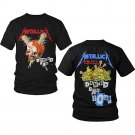 metallica damage inc new official M 2018 tour tee - metal hard rock load s&m