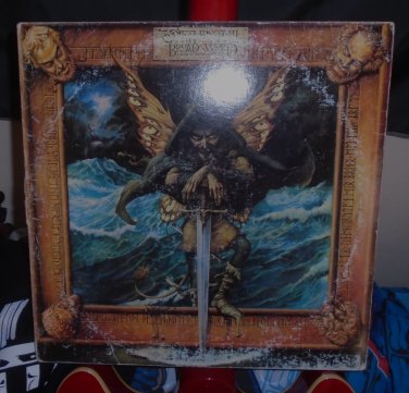 ian anderson jethro tull broadsword & the beast/1982 lp & lyric sleeve - aqualung a flute