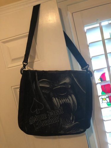 lemmy & motorhead animal logo 2009 new messenger tote bag