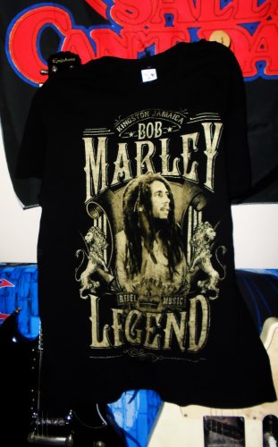 bob marley legend kingston jamaica rebel music new L tee - rasta jah