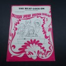 sonny & cher the beat goes on original 1967 piano ps sheet music