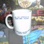 beatles coffee mug 1968 photo with HELP lyrics on back NEW - fab four rickenbacker love