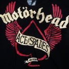 lemmy & motorhead ace of spades 40th anniversary 3xl tee - bomber no remorse