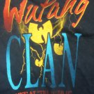 wu tang clan live at the fever ll bronx ny xs official tee - rap hip hop shame