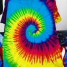 psychedelic swirl new XL tee - ex: hippie woodstock dead pink floyd syd 1960s